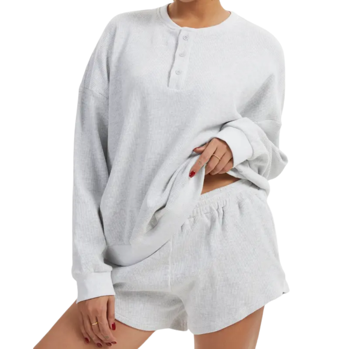 DARLOW™ – Cozy Waffle Knit Lounge Set
