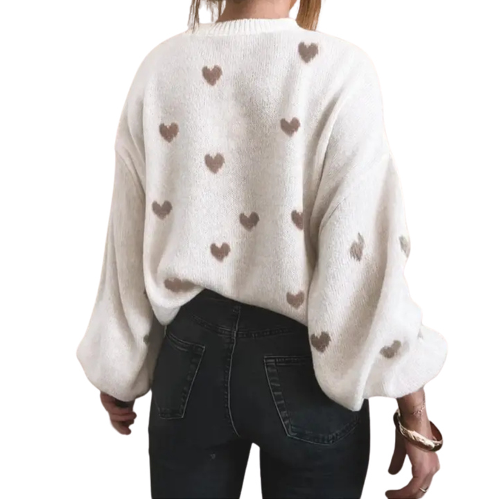 HOLLIS™ – Cozy Halloween Print Drop Shoulder Sweater