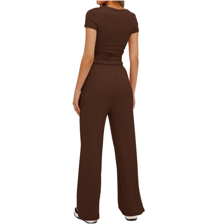 WINNIE™ – Cozy Solid Lounge Two-Piece Set