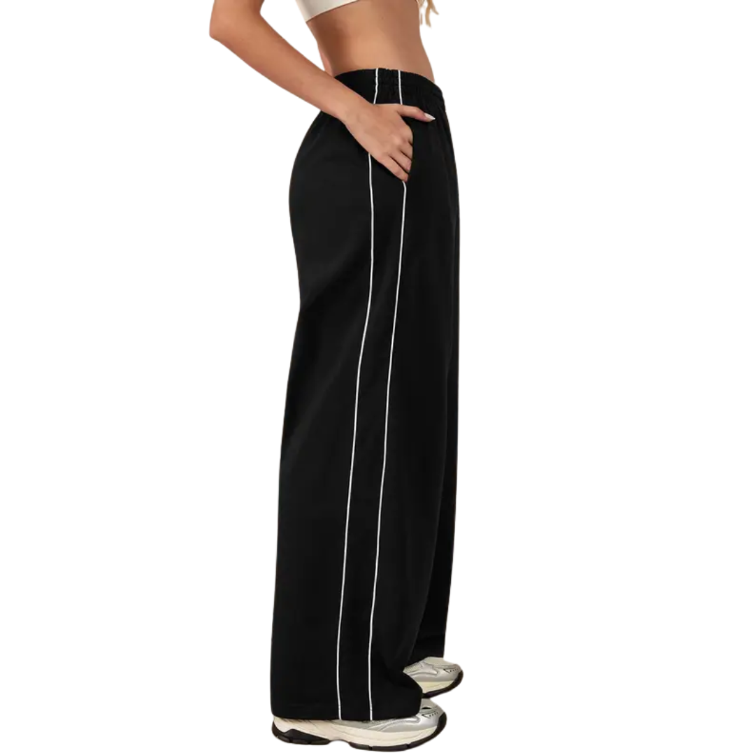 JADA™ – Colorblock High-Waist Wide-Leg Pants