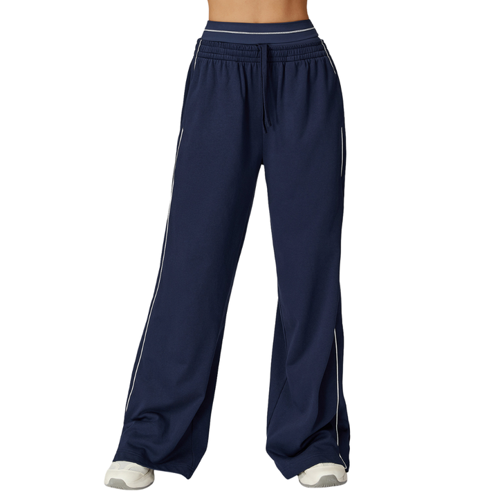 JADA™ – Colorblock High-Waist Wide-Leg Pants