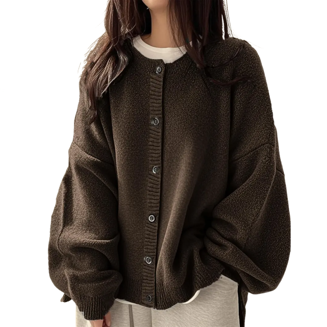 WILLA™ – Classic Button-Front Knit Cardigan