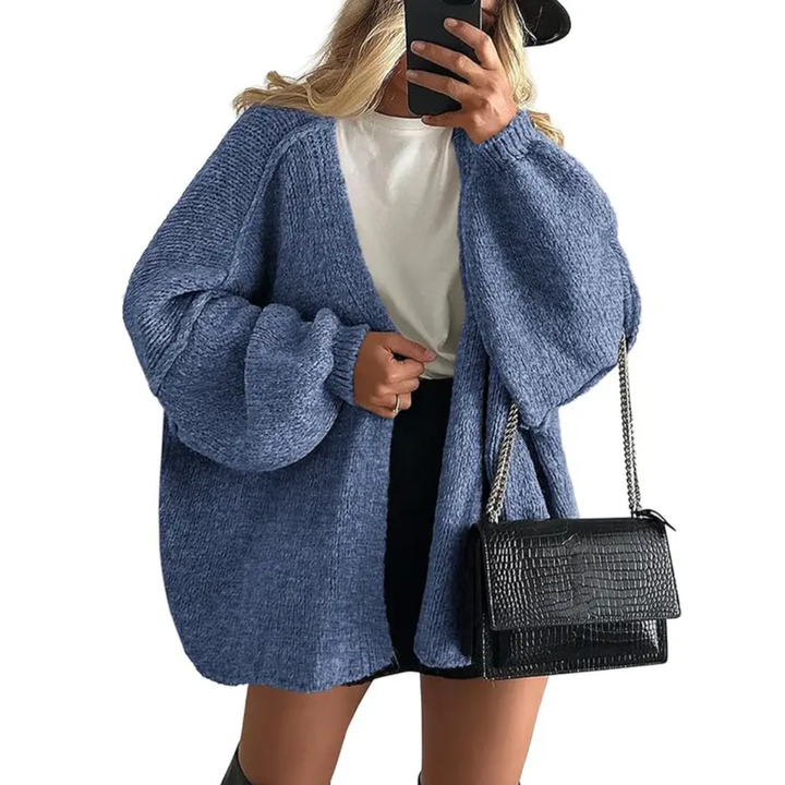 WRENLEY™ – Cozy Oversized Open Front Cardigan Sweater