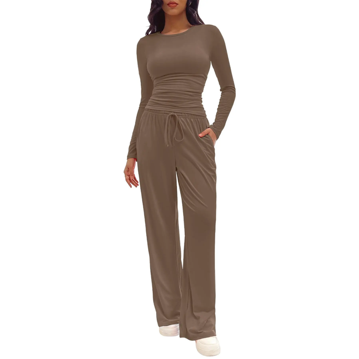 CLAIRE™ – Relaxed High-Waist Lounge Set