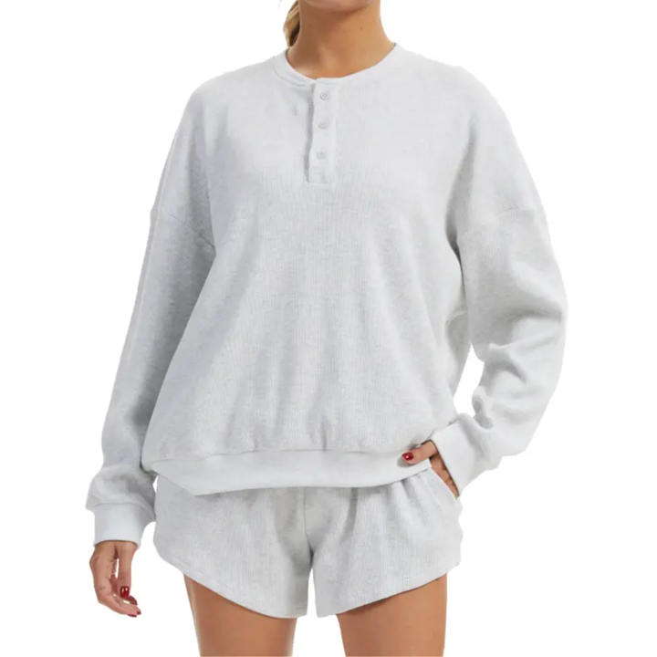 DARLOW™ – Cozy Waffle Knit Lounge Set