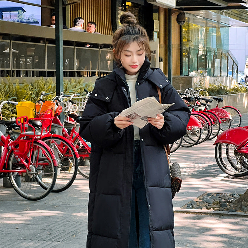 LEMI™ - Comfy Waterproof Hooded Long Puffer Jacket