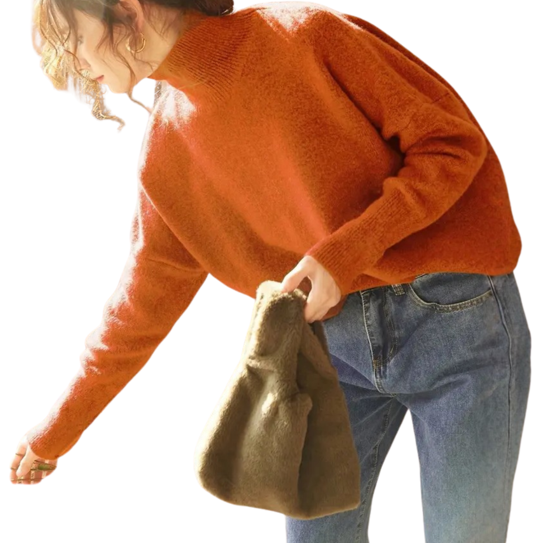 OTTOLINE™ – Cozy High-Neck Loose Knit Sweater