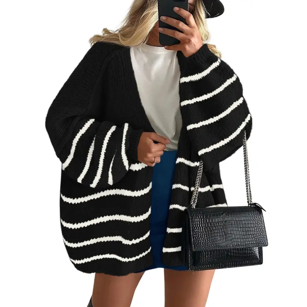 WRENLEY™ – Cozy Oversized Open Front Cardigan Sweater