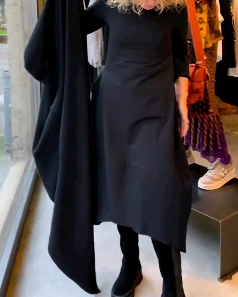 ALINA™ -  Chic Midi Dress
